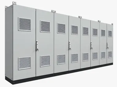 Armários de painel elétrico industrial